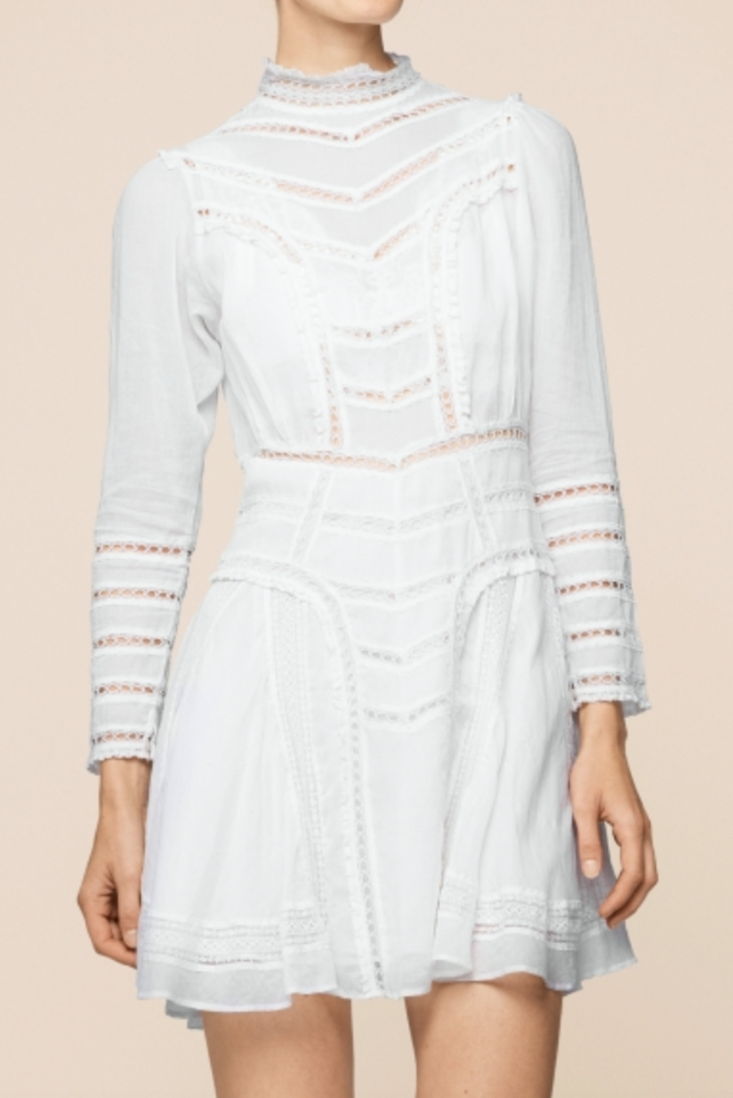 byTiMo Victorian Organza Dress White