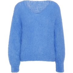 Milana LS Mohair Knit - Sky Blue