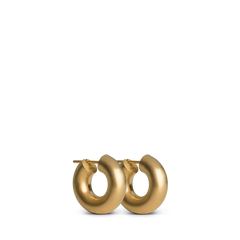 Small Chunky Hoop - Gold