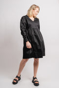 Cilla Bomba Short Dress - Black