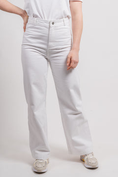 Flare Pant - White