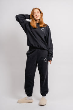 Organic Crew Neck - Black