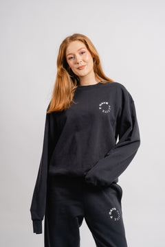 Organic Crew Neck - Black