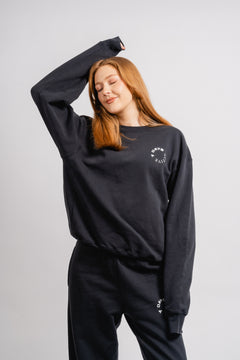 Organic Crew Neck - Black