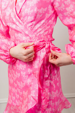 Linda Dress - Bow Pink
