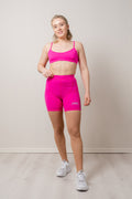 Chica Bike Shorts - Pink Glo
