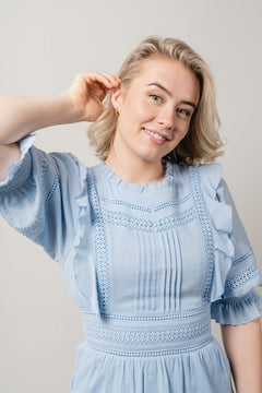 Katia Dress - Powder Blue