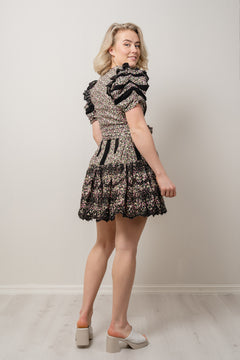 Shanni Dress - Black Print