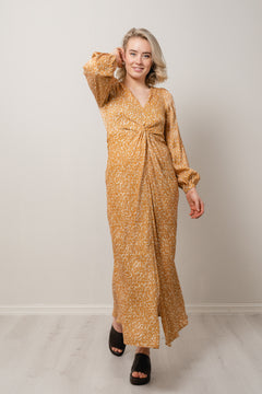 Rattan Dress - Apricot