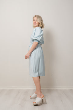 Joanita 3/4 Dress - Blue Stp