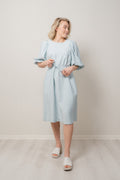 Joanita 3/4 Dress - Blue Stp
