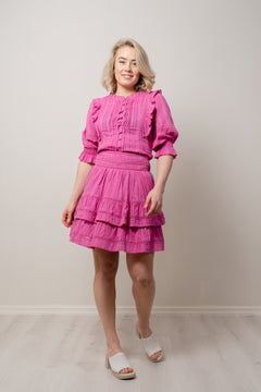 Ellie Skirt - Super Pink