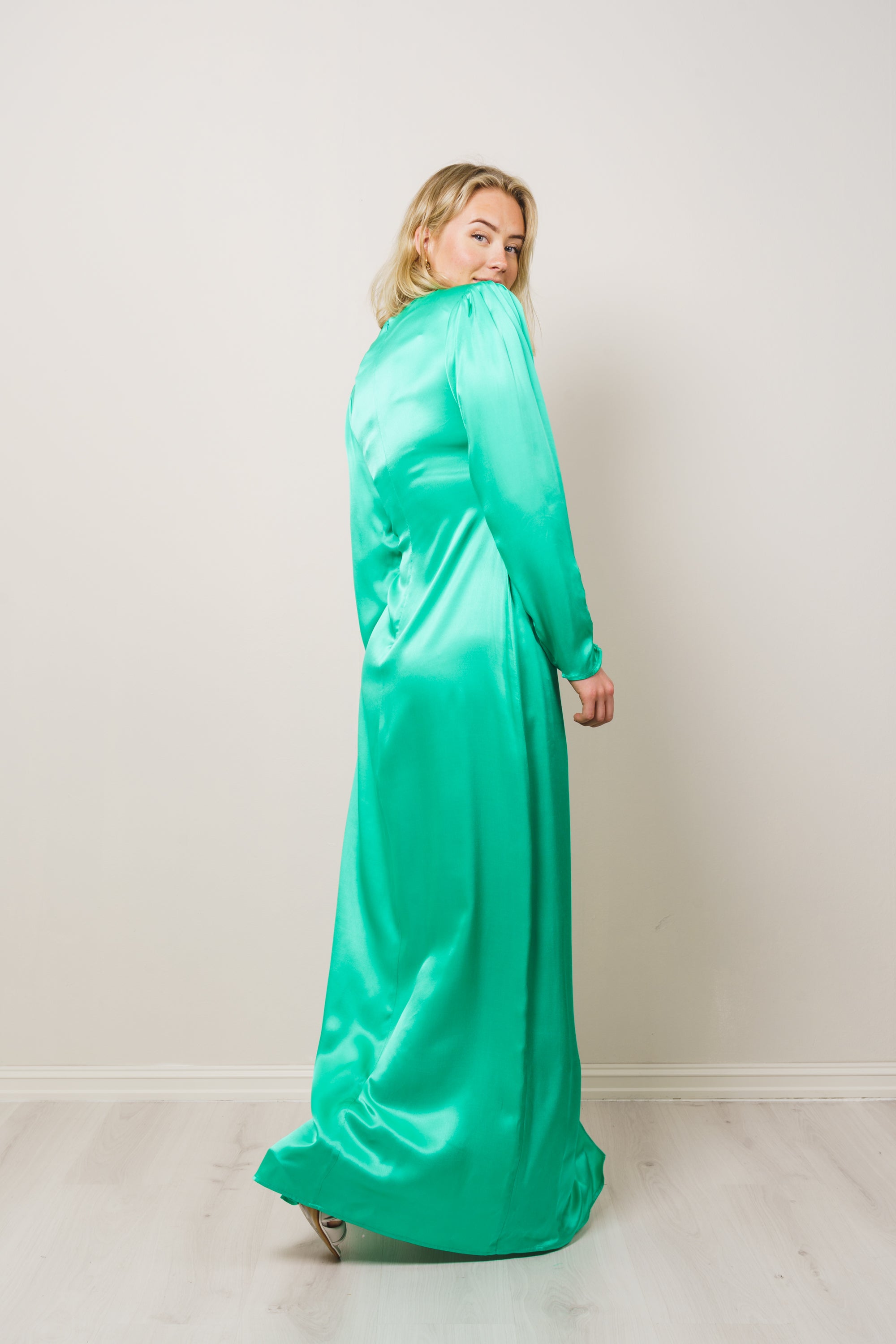 Fame Dress Maxi Reb - Green