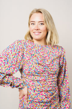 Pose Dress Multi Reb - Multicolor