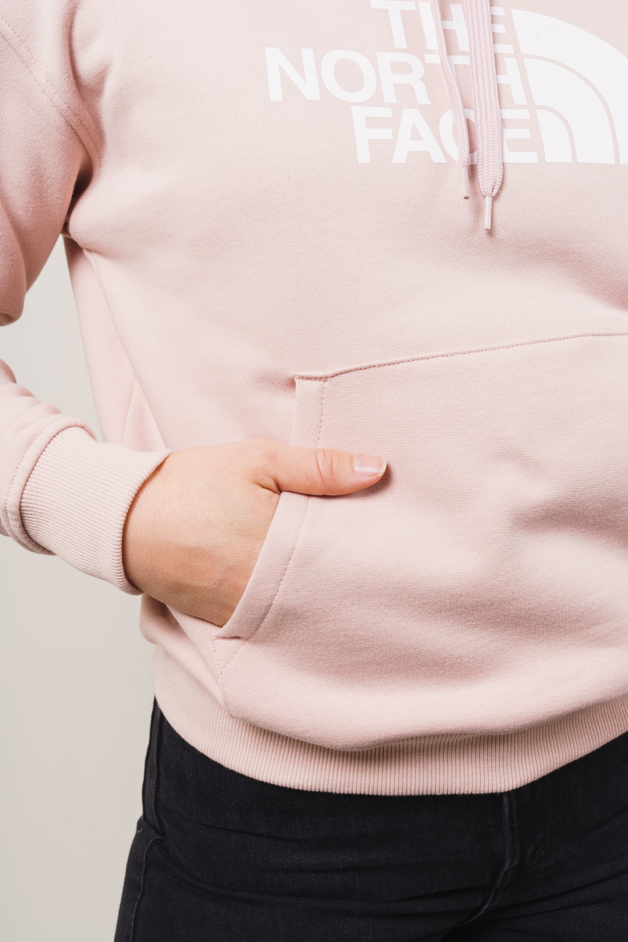 Light Drew Peak Hoodie - Pink Moss