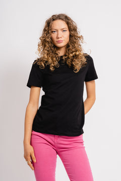 Myessential Ss O-Neck Tee - Black
