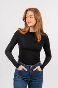 Matima O-Neck Tee - Black