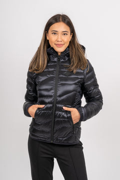 W Cliff Light Down Hood - Black
