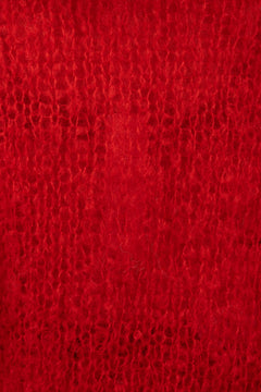 Milana Ls Mohair Knit - Lipstick Red