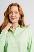Lina-Sanni Ls Shirt - Pistachio Green