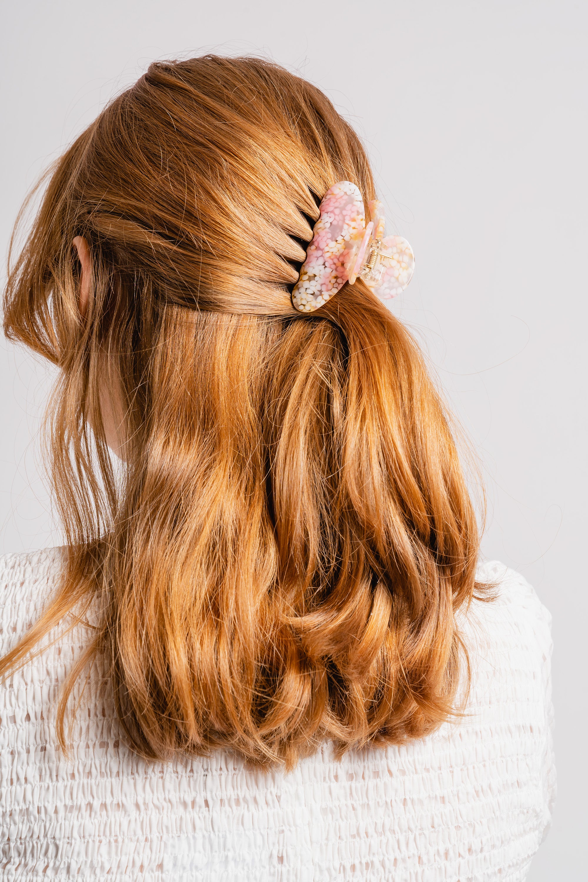 Blossom Odilla Hair Claw - Rose Blossom