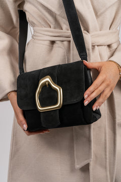 Nami Mini - Black Suede