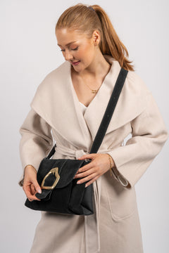 Nami - Black Suede