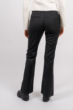 Jolene Split Pants - Black