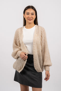 Joseph Cardigan Solid - Beige