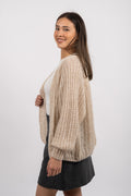 Joseph Cardigan Solid - Beige