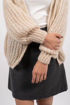 Joseph Cardigan Solid - Beige