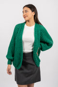 Joseph Cardigan Solid - Dark Green