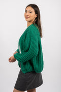 Joseph Cardigan Solid - Dark Green