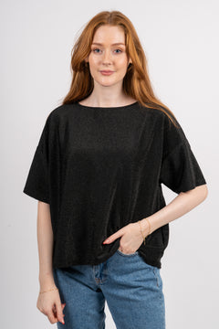 Tess Ivette Tee - Black