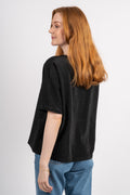 Tess Ivette Tee - Black