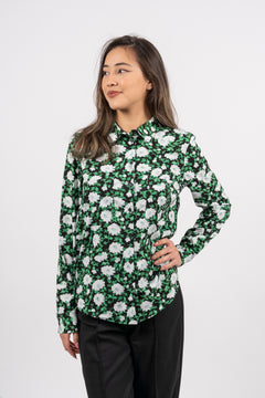 Milly Shirt Aop 9942 - Ditsy Green