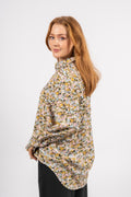 Minetta Benina Shirt Aop - D Tobacco Flower