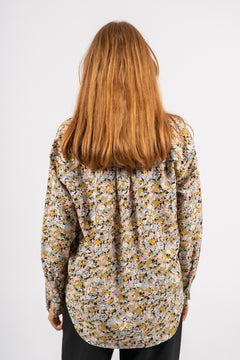 Minetta Benina Shirt Aop - D Tobacco Flower
