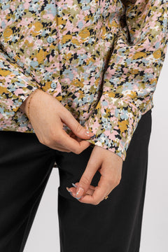 Minetta Benina Shirt Aop - D Tobacco Flower