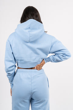 Cropped Hoodie - Frozen Fjord
