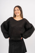 Joseph Blouse Solid - Black