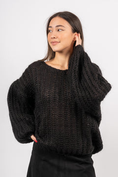 Joseph Blouse Solid - Black