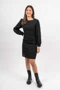 Blade Dicte Ls Dress - Black