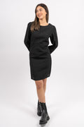 Blade Dicte Ls Dress - Black