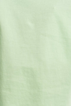 Myessential Ss O-Neck Tee - Pistachio Green