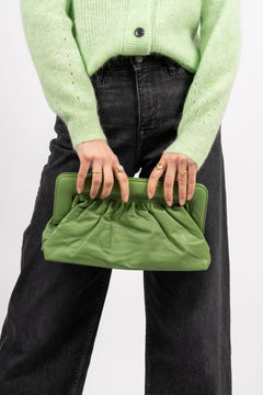 VeldaGZ Midi Clutch - Minced Herb