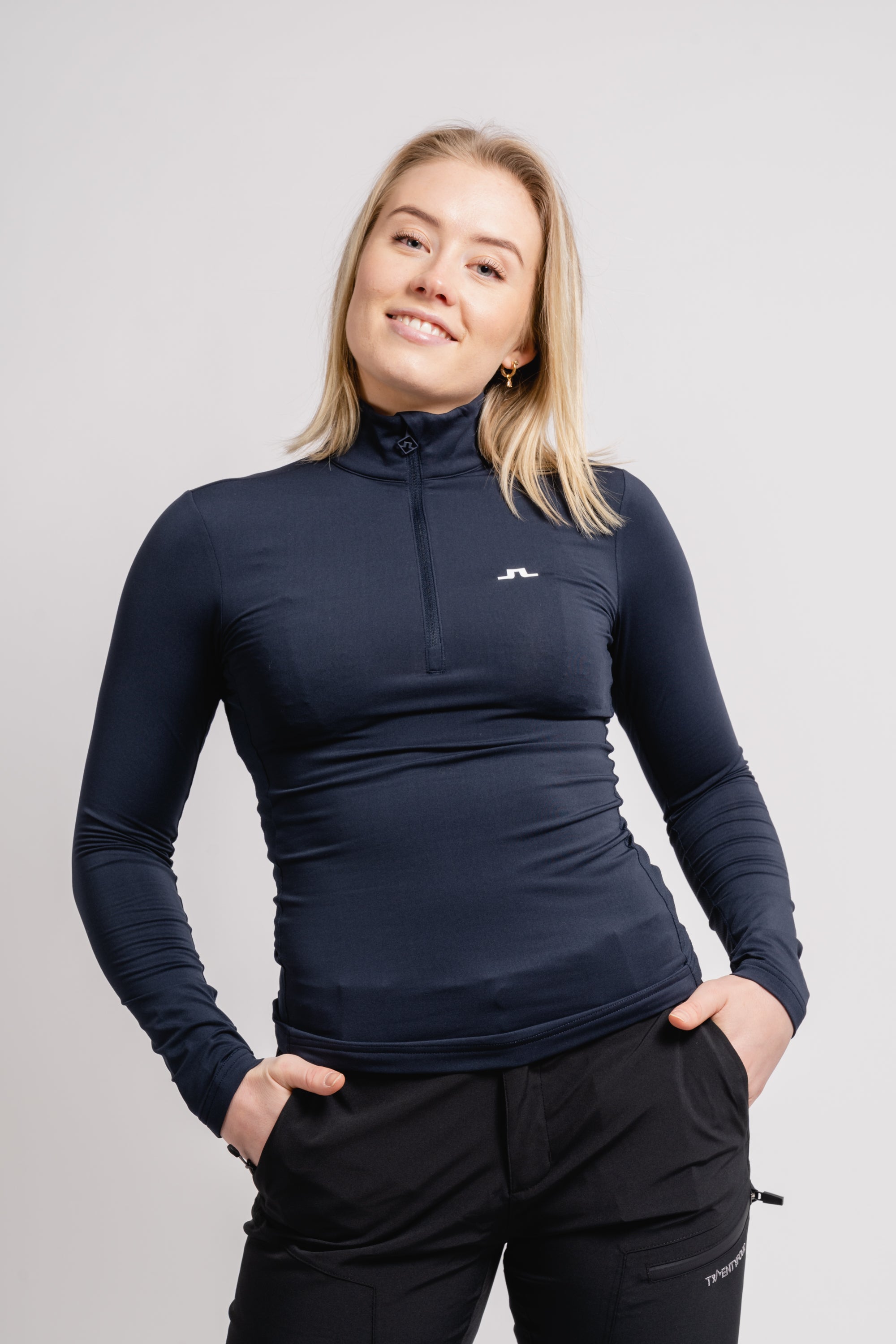 Lauryn Sport Half Zip Mid Layer - Jl Navy