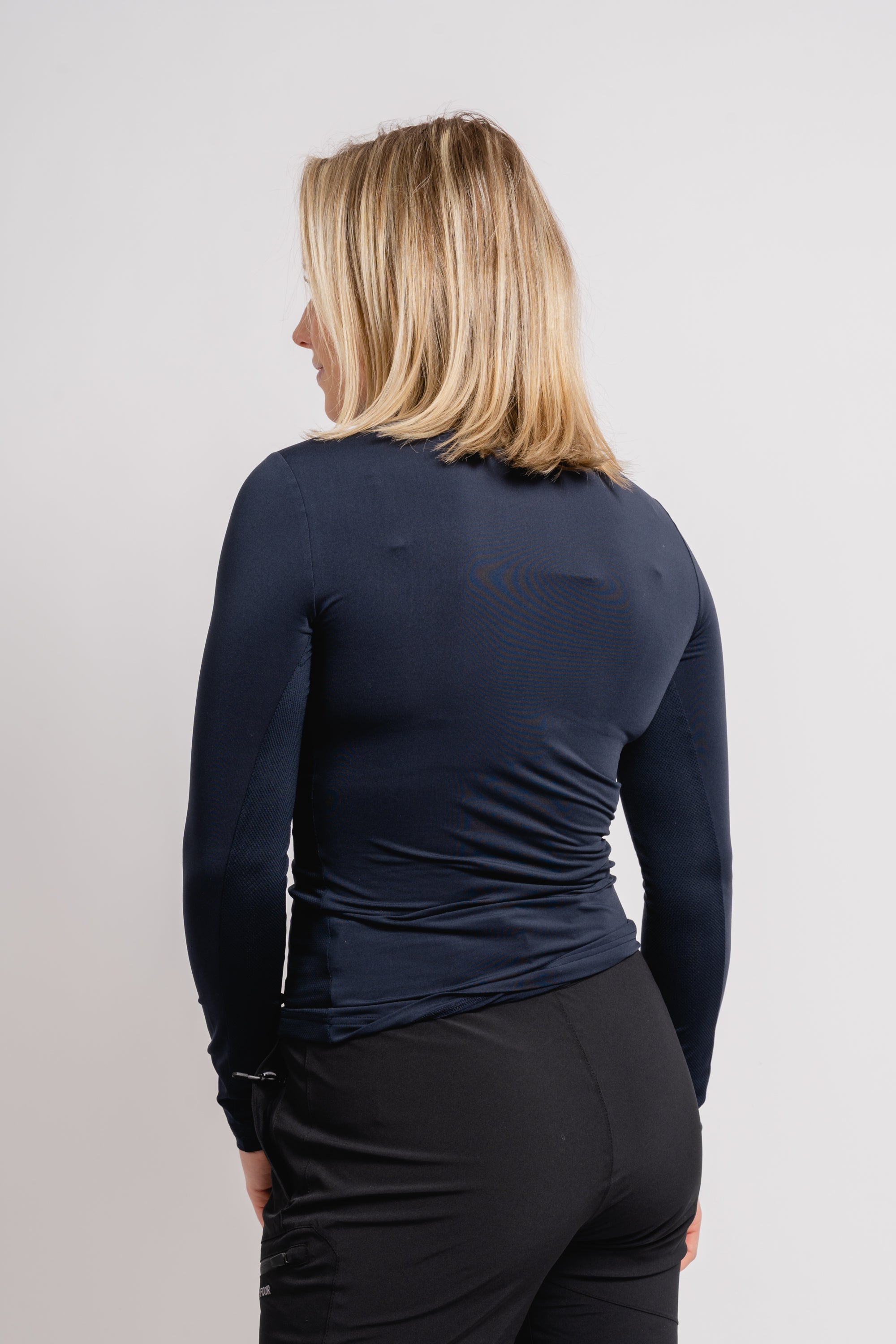 Lauryn Sport Half Zip Mid Layer - Jl Navy