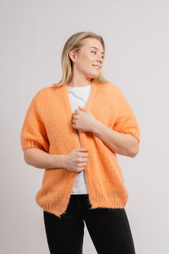 Mary Knit Cardigan - Melon