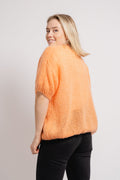 Mary Knit Cardigan - Melon